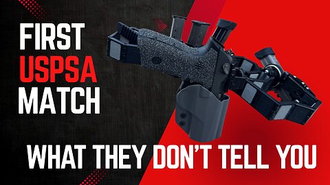 What no one tells you about your first USPSA Match, and how I got DQ'd at my first match.