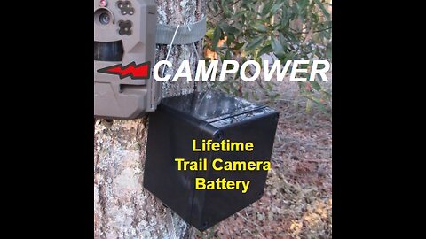 Campower External Trail Camera Battery