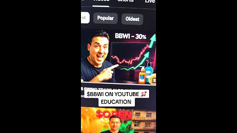 $BBWI ON YOUTUBE 🚀