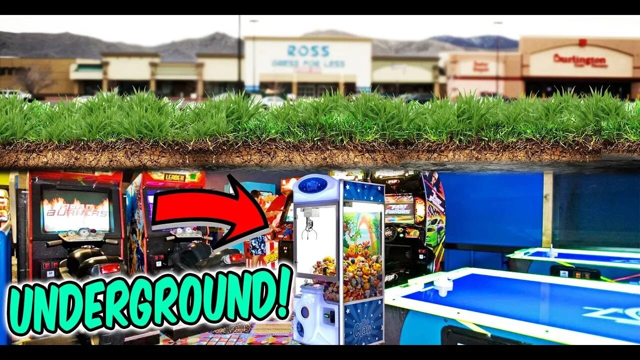 This Claw Machine is Underground?!?