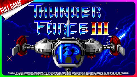 Thunder Force 3 (Sega Genesis - US) Longplay