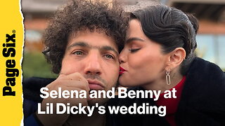 Selena Gomez and Benny Blanco attend Lil Dicky's wedding