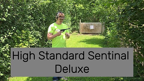 High Standard Sentinel Deluxe Revolver