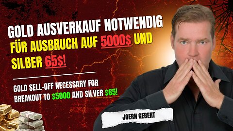 Gold Ausverkauf notwendig für Ausbruch auf 5000$ und Silber 65$!