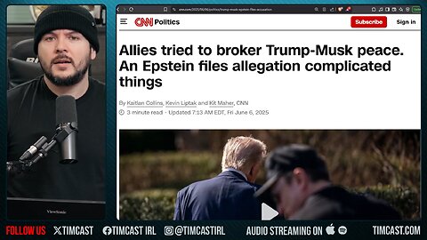 Epstein Case MAY DROP After Elon Attack On Trump, Weird DEFENSE Of Epstein Emerges