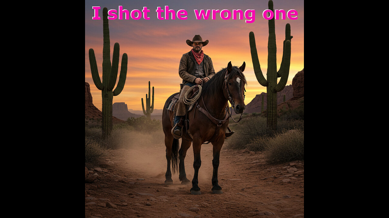 I shot the wrong one, oops