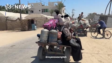 Palestinians leave Gaza following warning from “Israeli” army