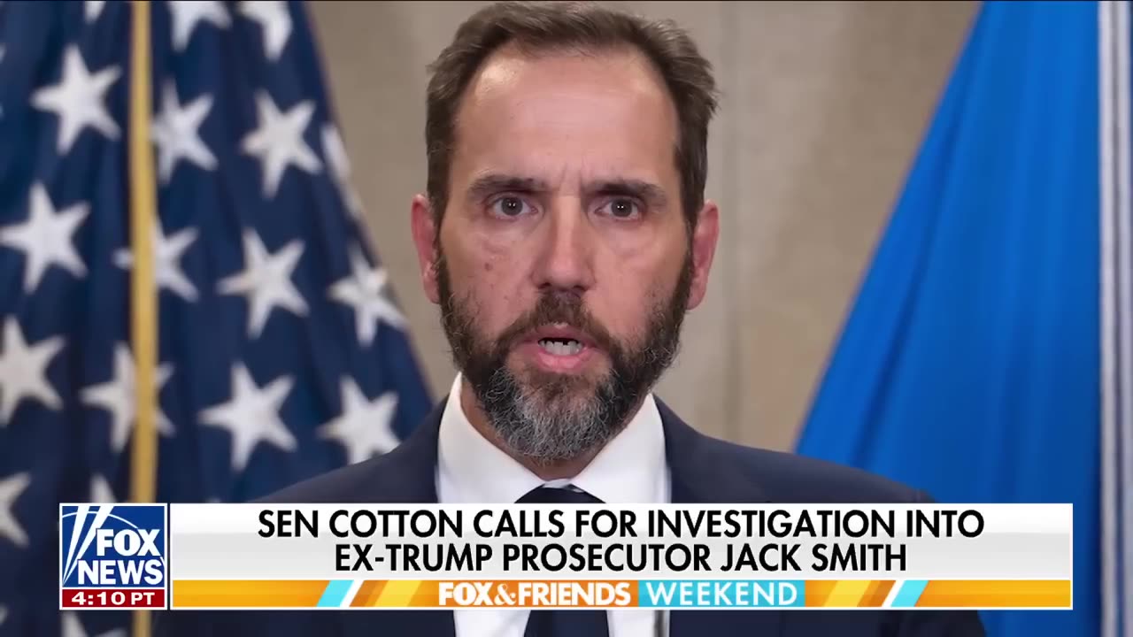 BREAKING: Ex-Trump prosecutor Jack Smith under investigation