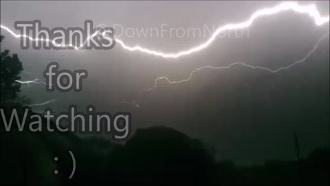 Lightning and me: 2 angles