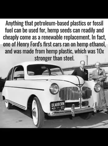 Ford's hemp car