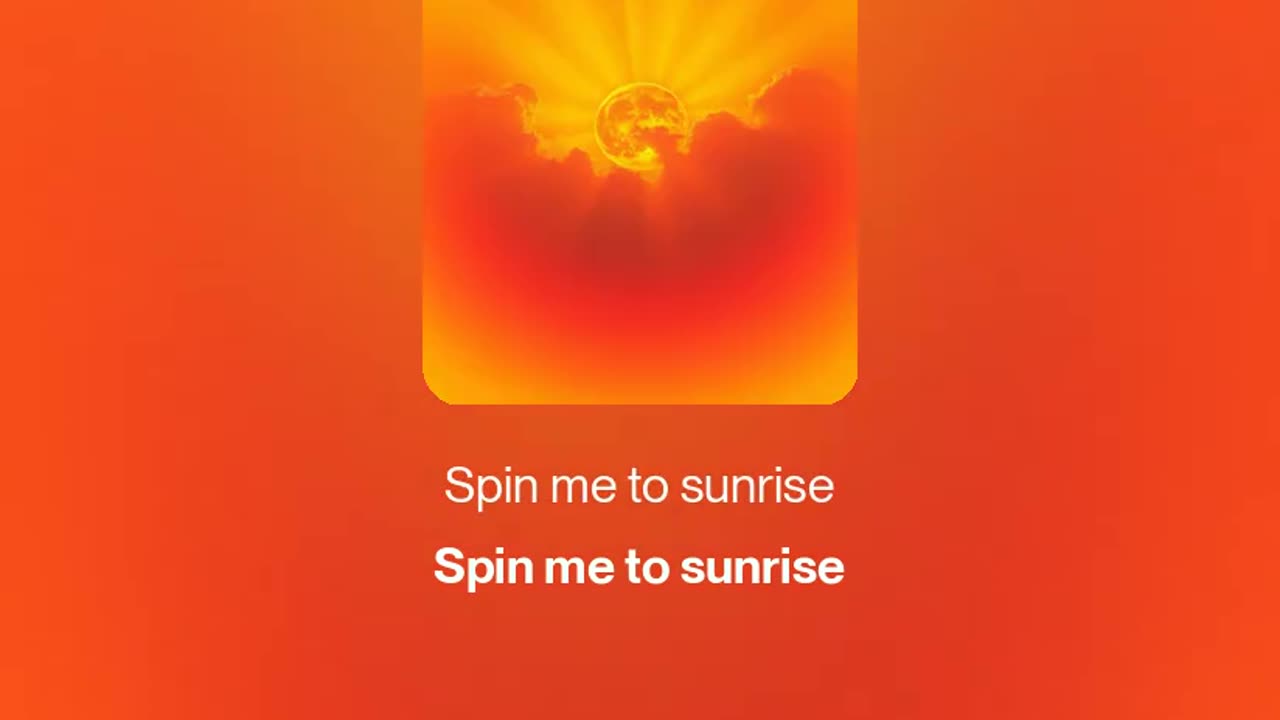 🌅 Spin me to sunrise 🌅