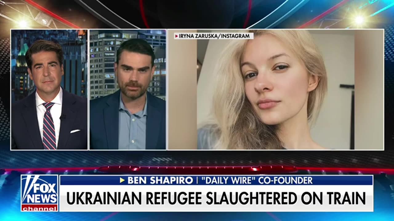 Shapiro: If Iryna Zarutska Had Been Black & Killed By A White Attacker, There Would Have Been Riots