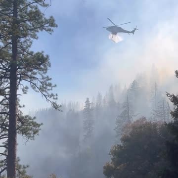 Tiger Fire near Buckhorn in Amador County has burned 84 acres s #FIRE #WILDFIRE #CALIFORNIA