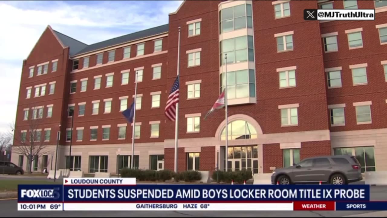 Boys suspended for questioning why a girl was in their locker Room
