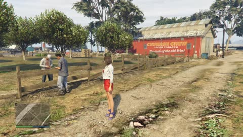 GTAV: A Walk Around the Farm-Director Mode-Date 7/31/2018