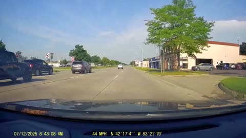 Random Driving in Dearborn, Dearborn Heights, Wayne, And Plymouth, Michigan, 7/12/25