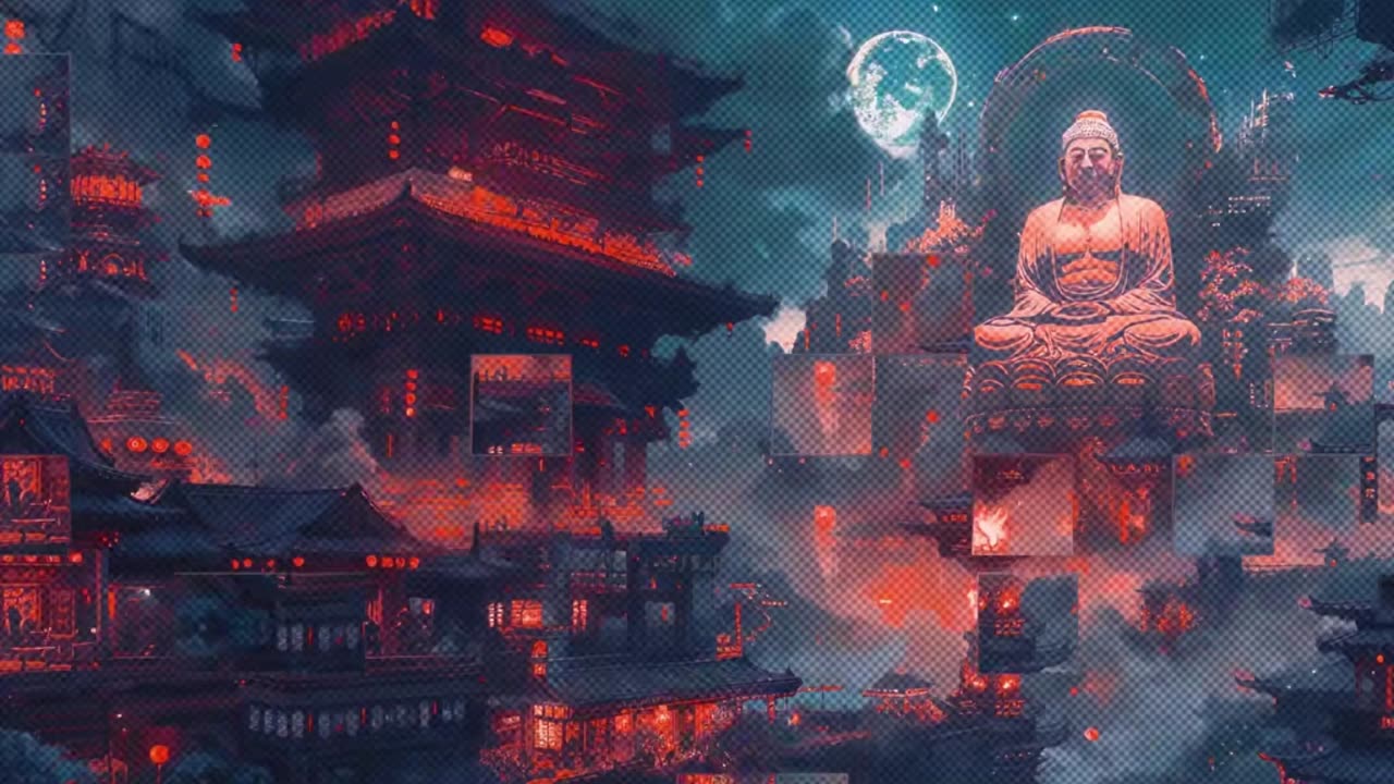 First time trying to create a Buddhist video