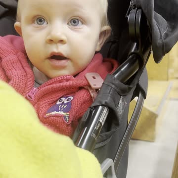 Baby Kayla Making Fart Sounds Again — Super Focused 🤣