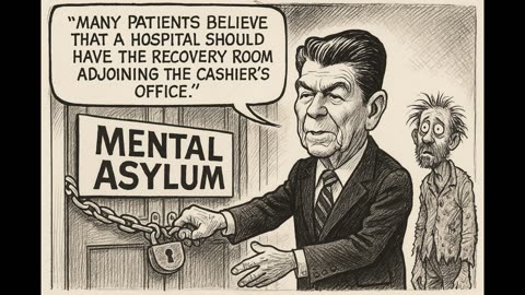 Ronald Regan Shut Down My Insane Asylum