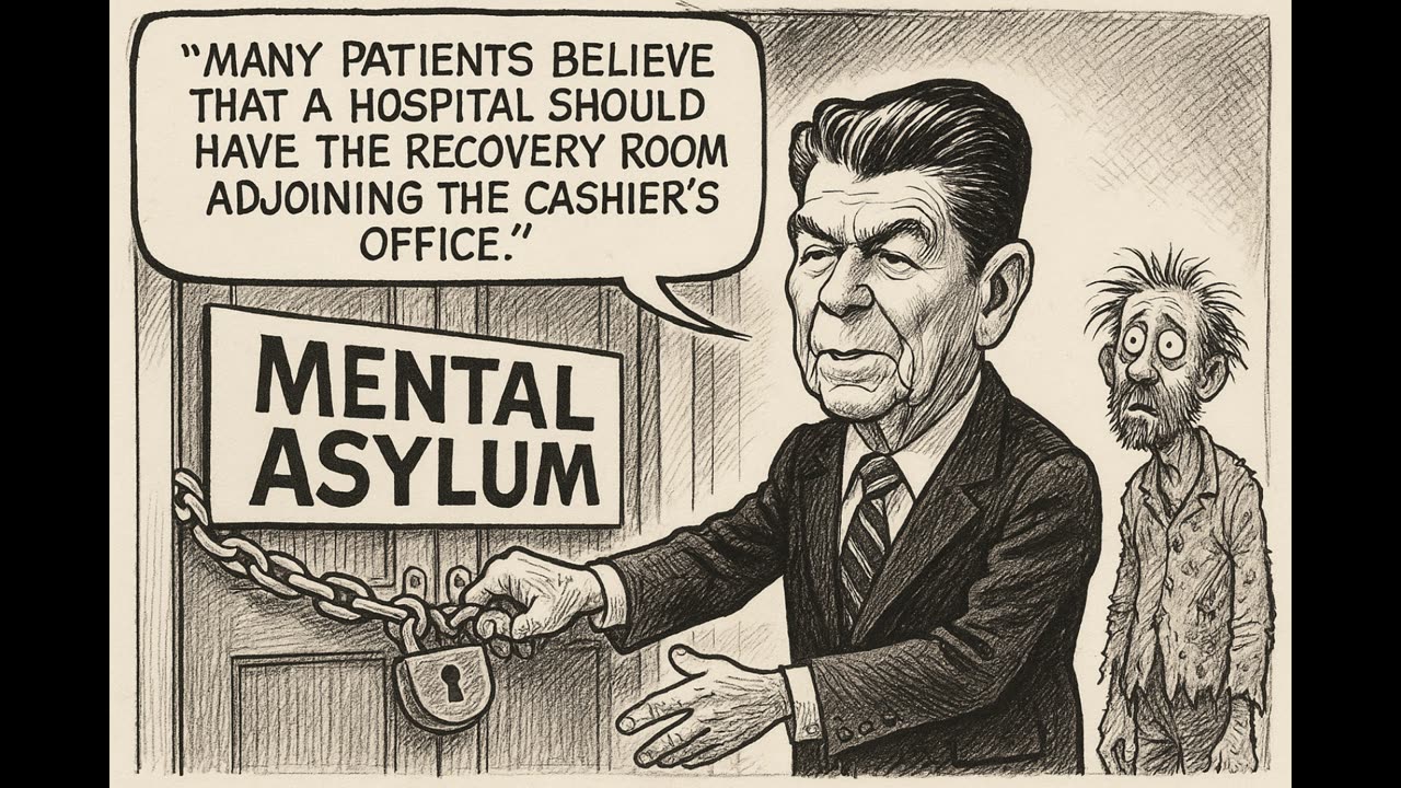 Ronald Regan Shut Down My Insane Asylum