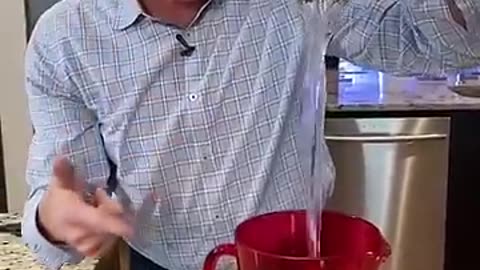 Shocking: The Levitating Water Experiment.... What's the secret? #water #science