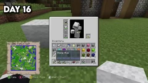 Surviving 100 Days in Minecraft Xbox 360 Edition — Nostalgia Overload!