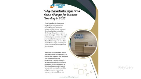Why Channel Letter Signs Are a Game-Changer for Business Branding in 2025