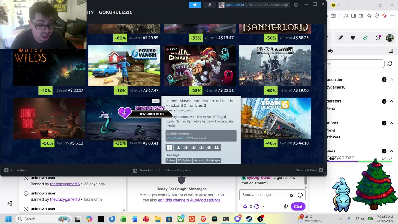 come watch me do stuff