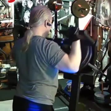 Build Boulder Shoulders: Standing Military Press with The Landmine & Stand #shoulderworkout #homegym