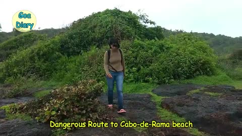 Cabo De Rama Fort And Beach- A complete day out- Goa travel vlogs