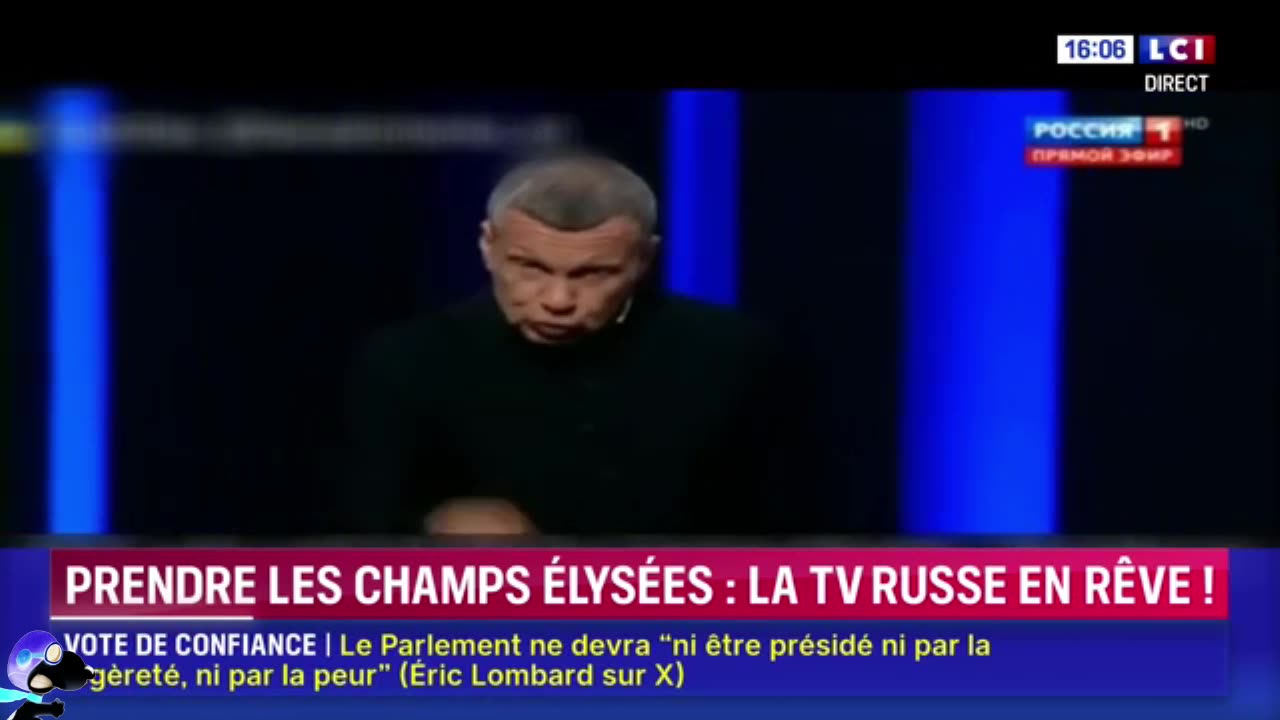 Le Kremlin menace d'envahir les Champs-Élysées