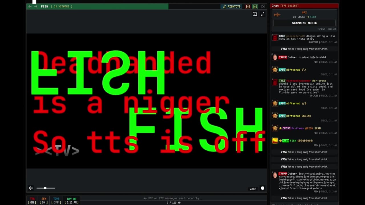 Cowboy Fish era crashout (edited)