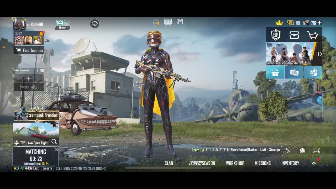 PUBGMOBILE PHONK😈+CLASSIC GAMEPLAY LIVE NOW🔴‼️