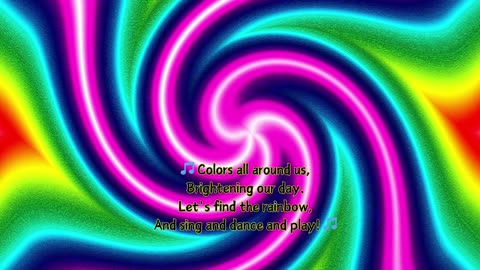 Rainbow colors | Kid's Son | Kidzpark