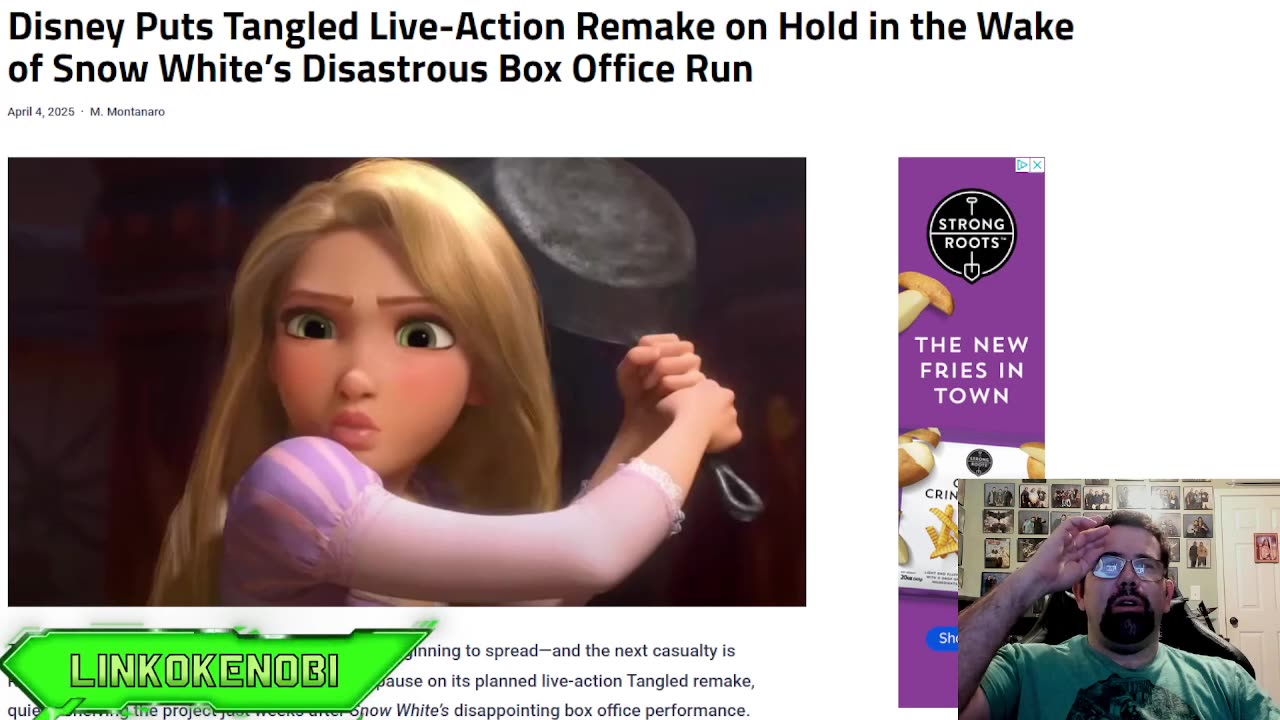 Disney Pauses Live Action Tangled After The Failure Of Snow White Movie