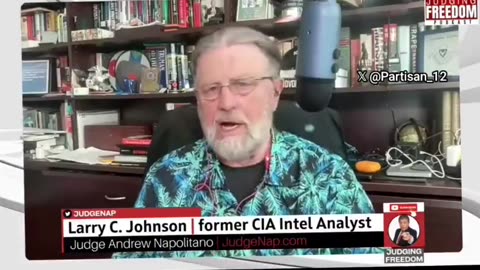 Former CIA Officer Larry Johnson drops a bombshell.
