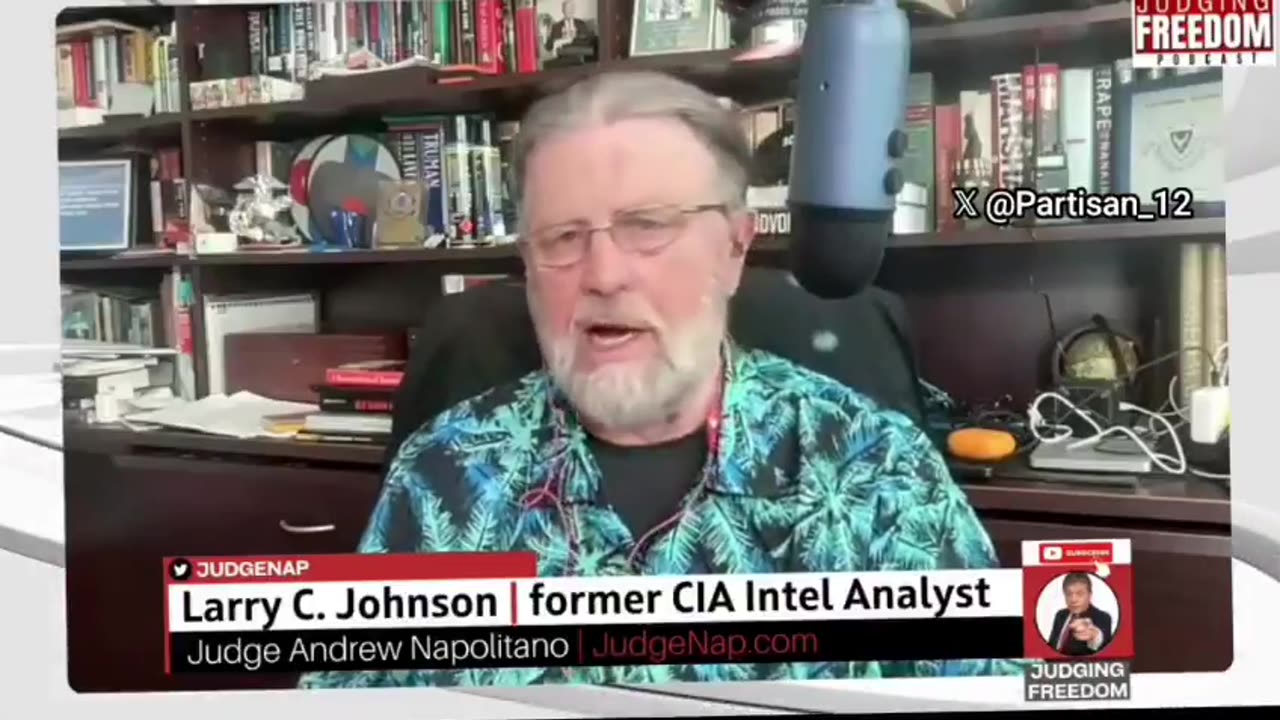 Former CIA Officer Larry Johnson drops a bombshell.