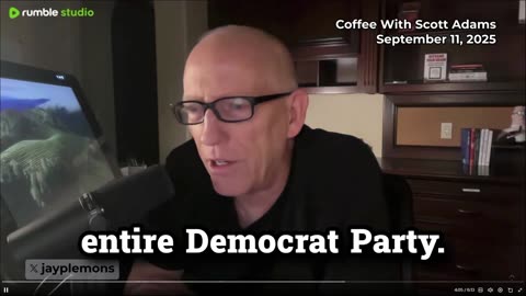 Scott Adams calls for Political Revolution - ending the Democrat Party right now