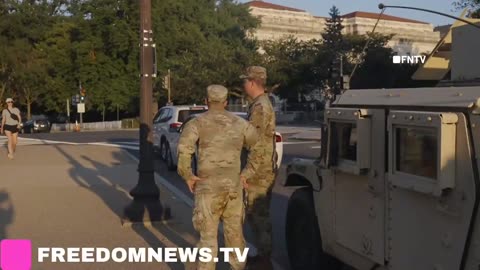National Guard HITS streets of US Capital