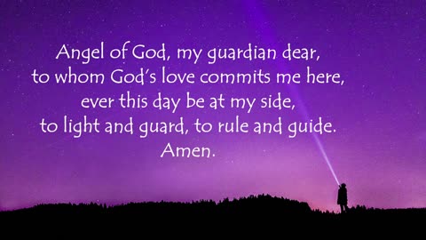 Prayer to Your Guardian Angel