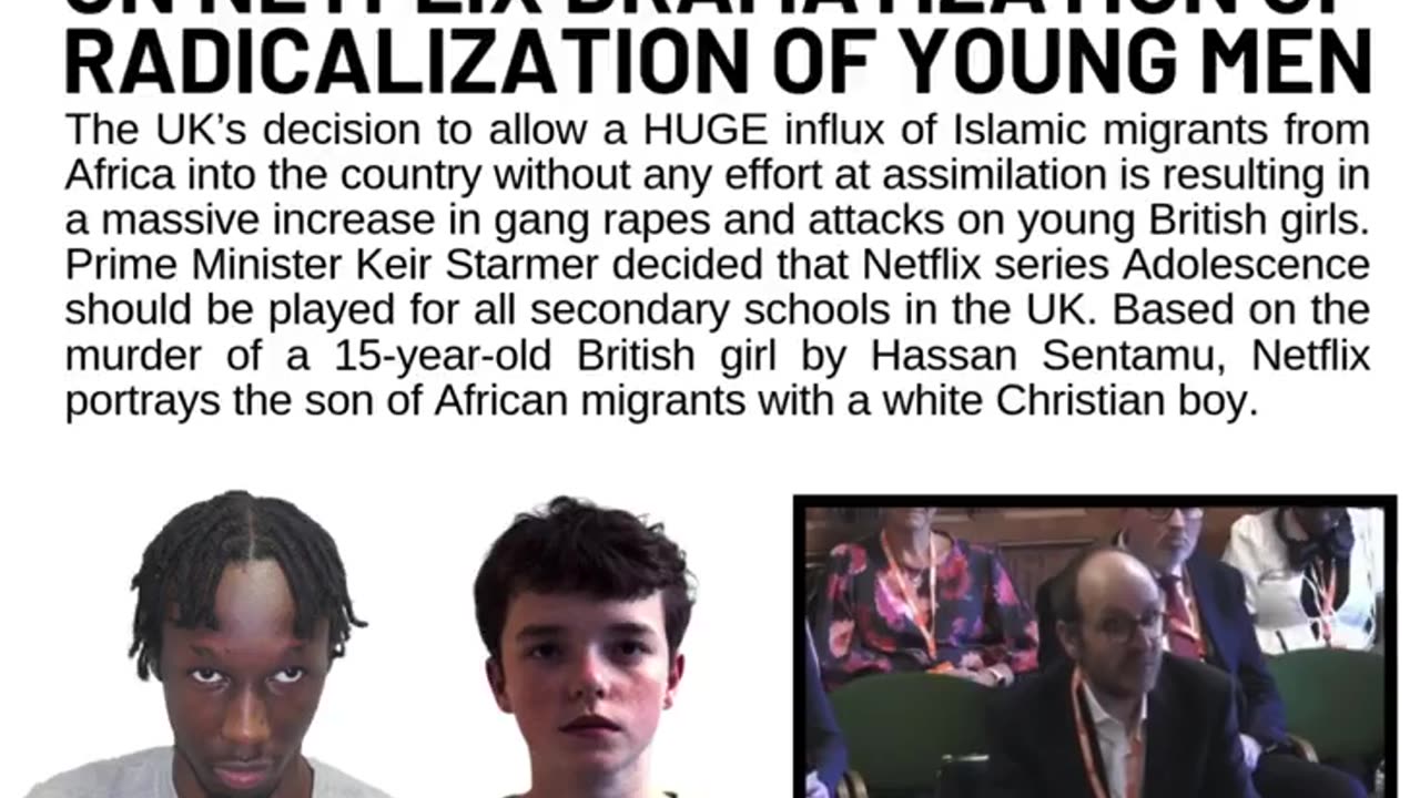 "UK: With the help of Netflix, Britain is whitewashing their Islamic migrant crisis "