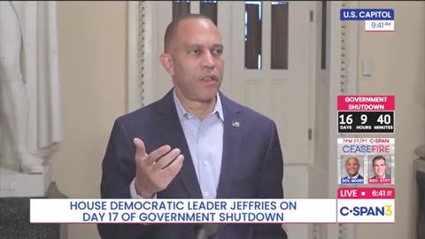 Hakeem Jeffries Smears Karoline Leavitt