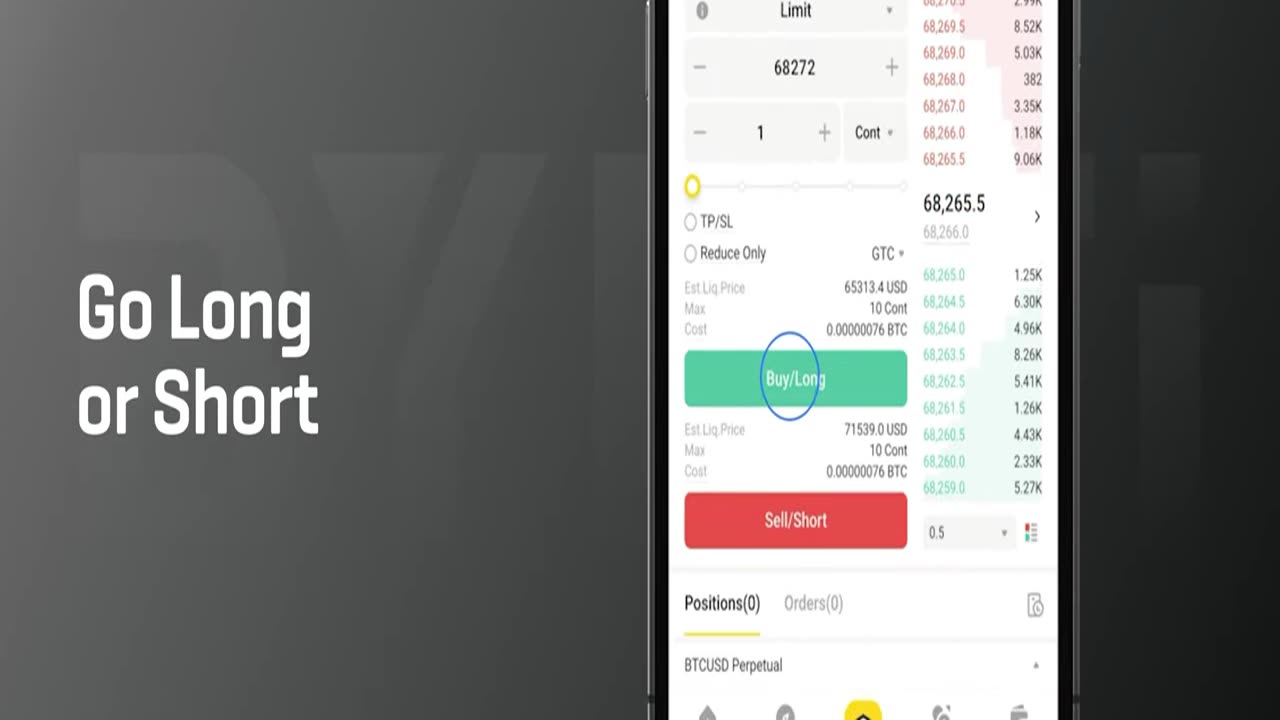 How to Trade COIN-M Contract on BYDFi (APP)