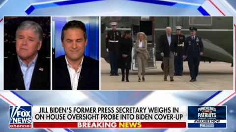 Hannity (FoxNews, Youtube) w/ Guest, Jill Biden's Former Press Secretary On Joe's Cognitive Decline