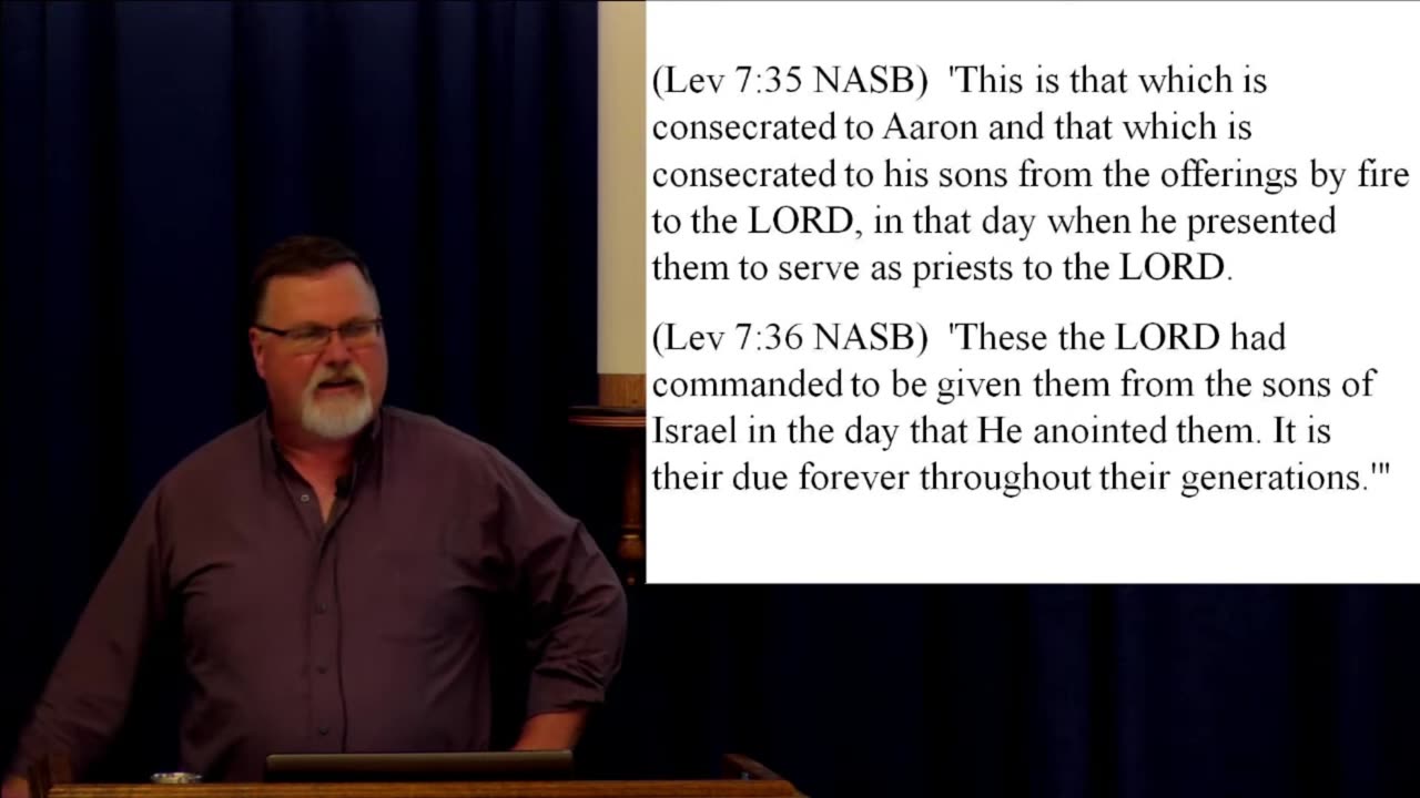 Leviticus Chapter 7 – What offering is for cleansing of the unclean condition of the offender? 2022
