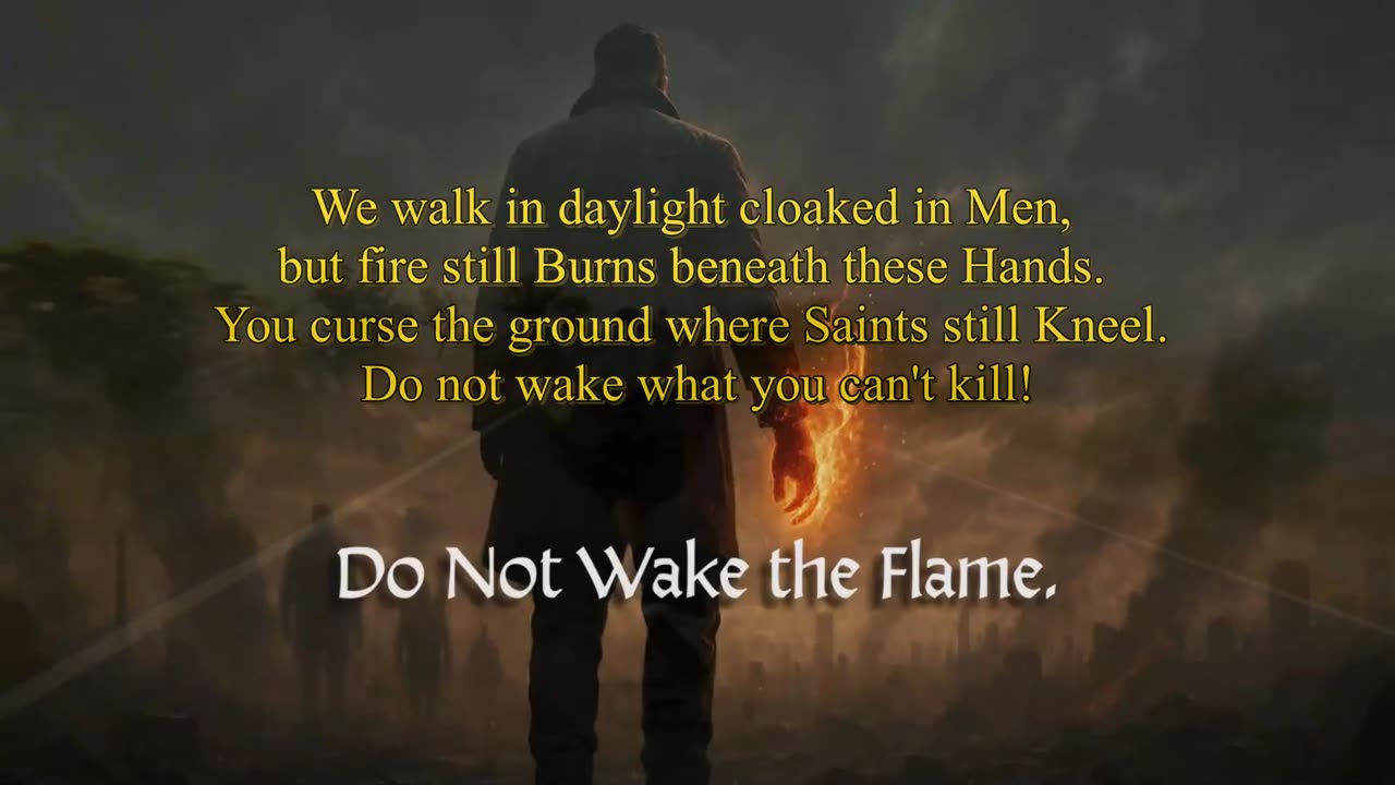 The Veil & Flame ~ Do Not Wake the Flame { Lyrics } Remix 1 { Downhill Ver. } Christcore PC