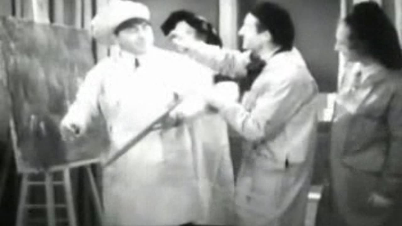 E7. Pop Goes the Easel - Curly Howard Era - 1935