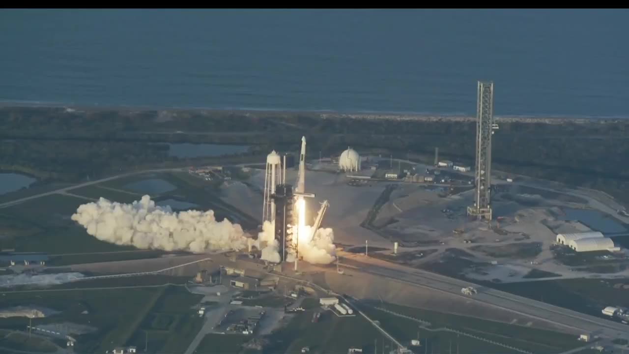 Space X Falcon Liftoff of Crew-10!