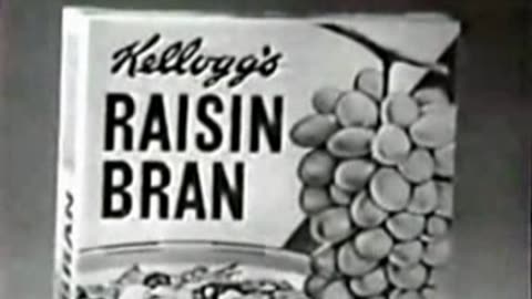 Commercial - Kellogg's Raisin Bran w Mr Jinks,Pixie & Dixie 1964