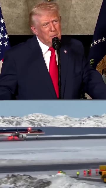 🚨 BREAKING: Tổng thống Trump vừa nói "CHÚNG TA CẦN GREENLAND" và Venezuela